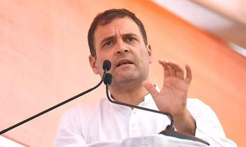 Congress leader Rahul Gandhi