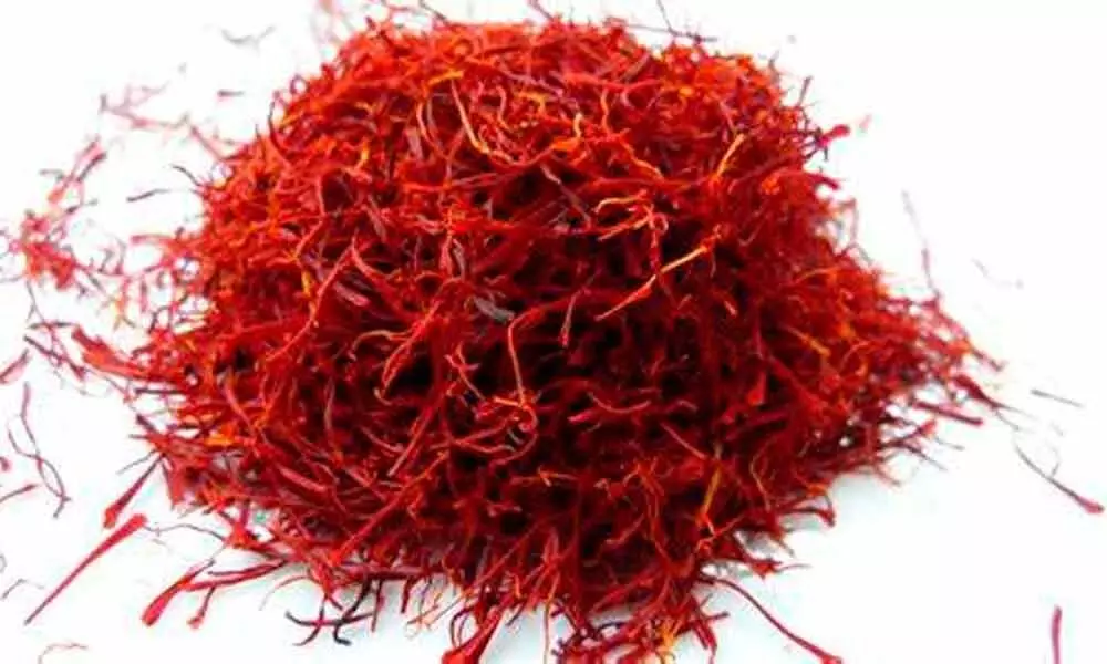 Kashmiri saffron goes on desert safari