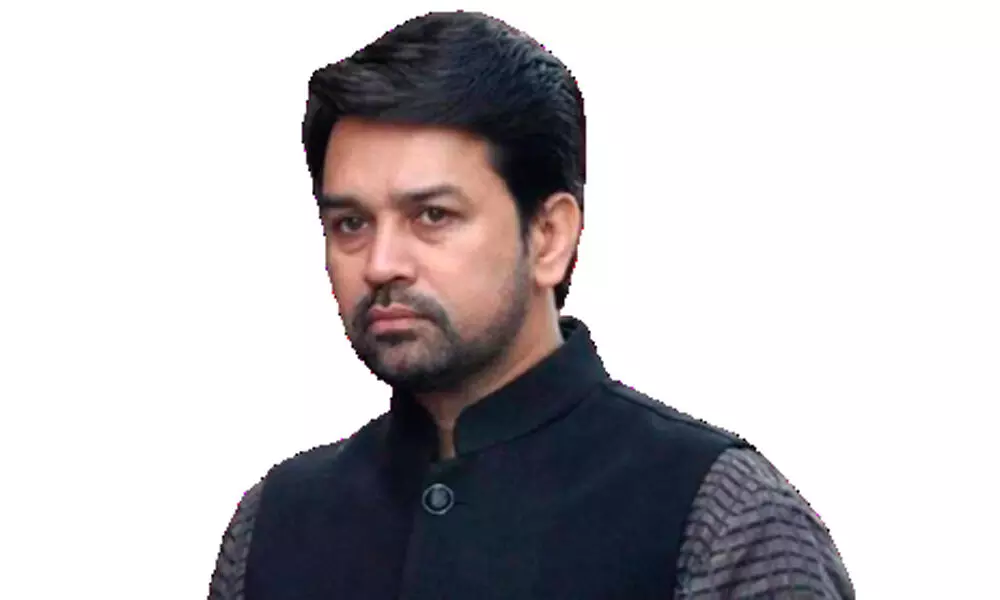 Union Minister of State for Finance and Corporate Affairs Anurag Thakur