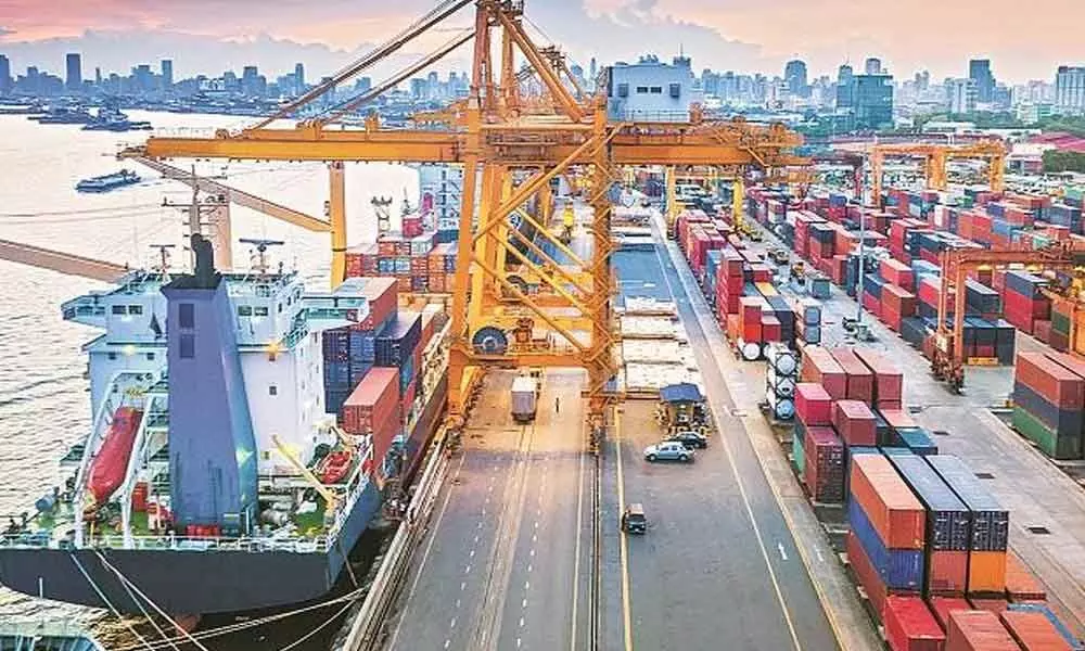 Exports declines marginally by 0.8 per cent to USD 26.89 in December 2020