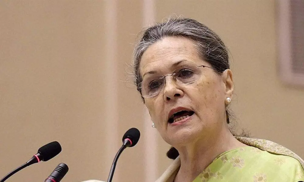 Congress interim President Sonia Gandhi