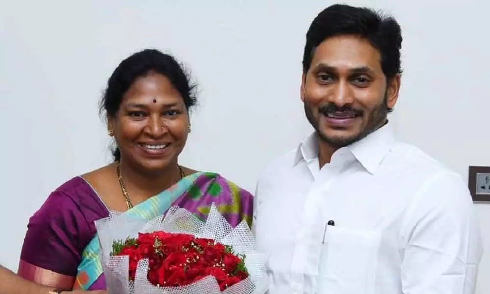 YSRCP picks Pothula Sunitha to contest MLC election in Andhra