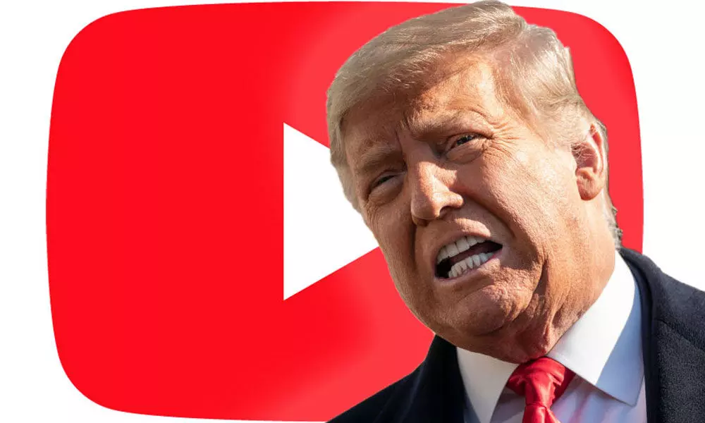 YouTube suspends Trump’s fresh uploads