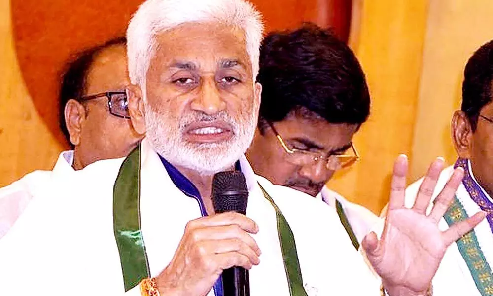 Rajya Sabha MP V Vijaysai Reddy