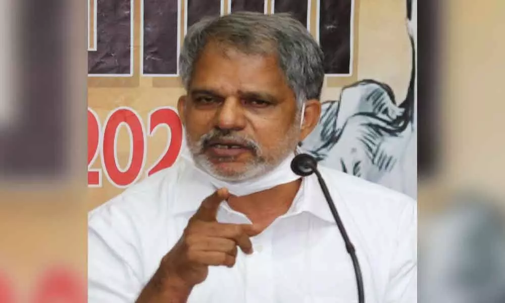CPM party’s State Secretary, A Vijayaraghavan