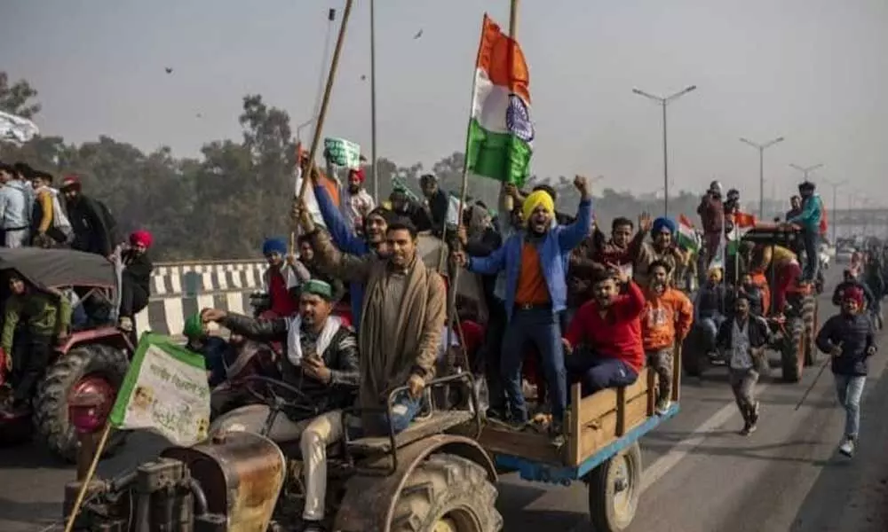 Farmers’ protest