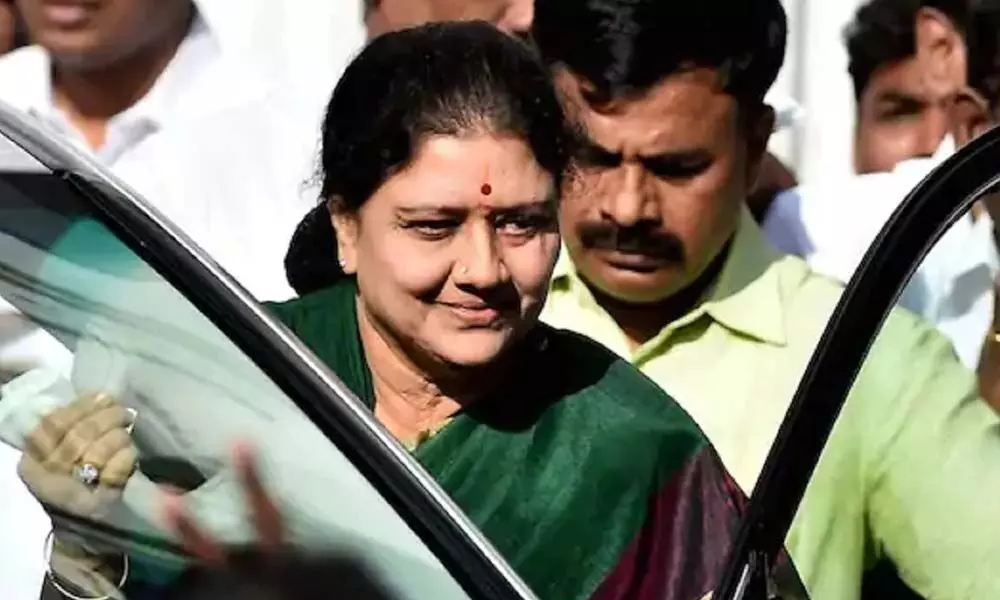 Sasikala returns from jail; AIADMK not keen