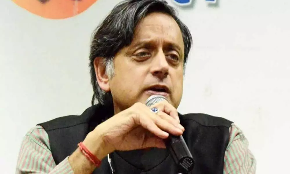 Congress leader Shashi Tharoor