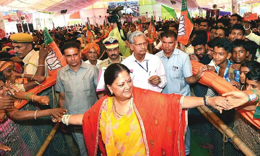 Raje’s ‘power play’ for Raj begins