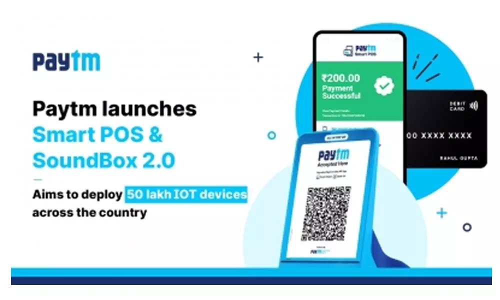 Paytm launches new IoT-based payment device, smart POS