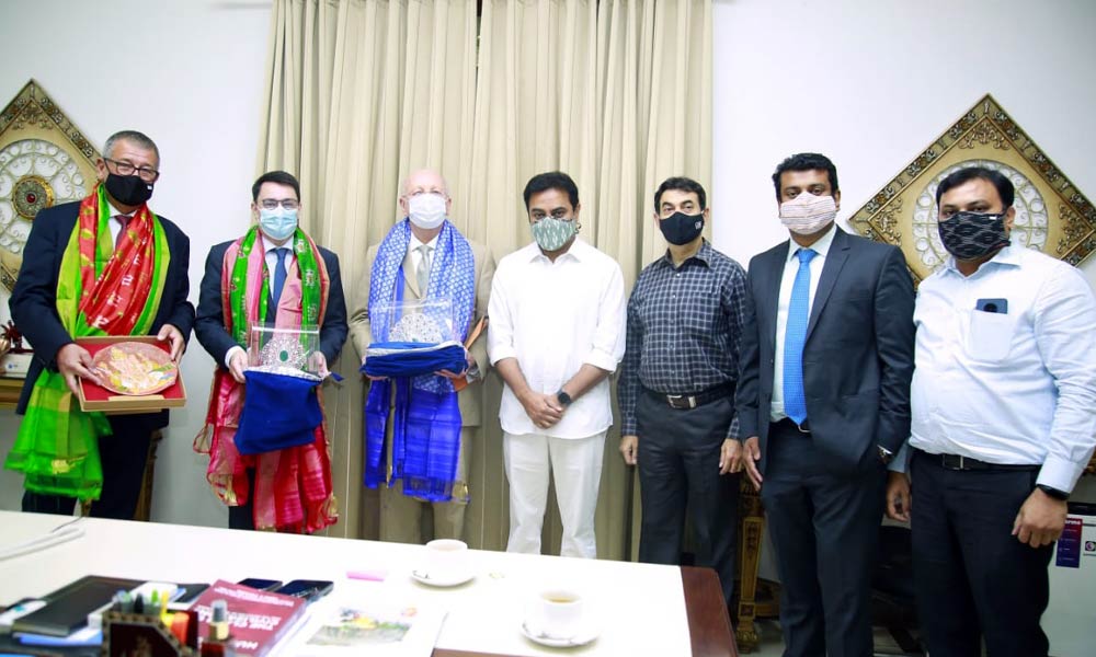 Safran leadership team meets KTR