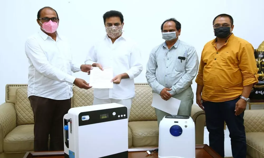 Industrialists’ body donates 40 O2 concentrators