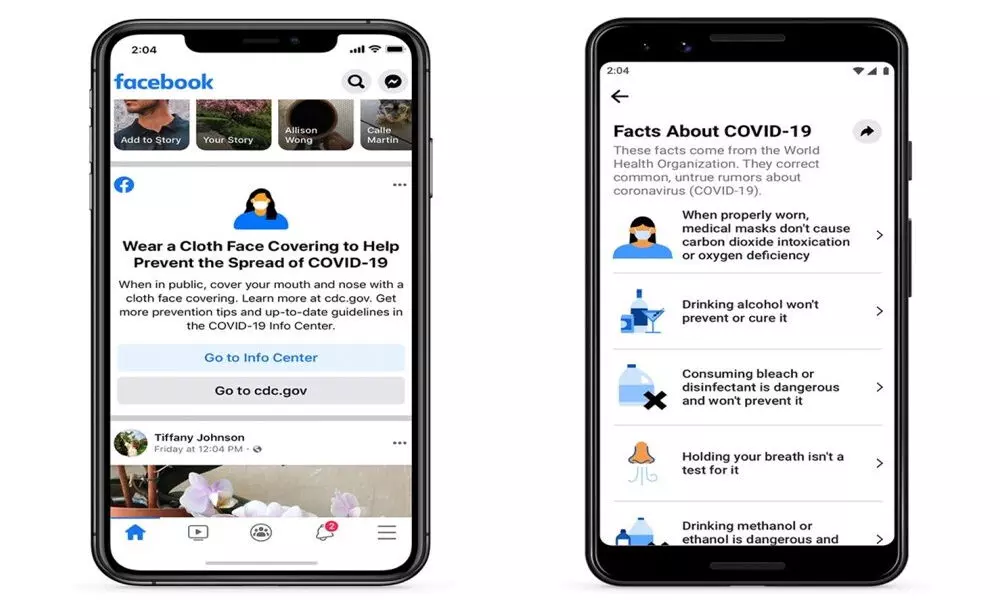 FB launches Covid-19 broadcast tool