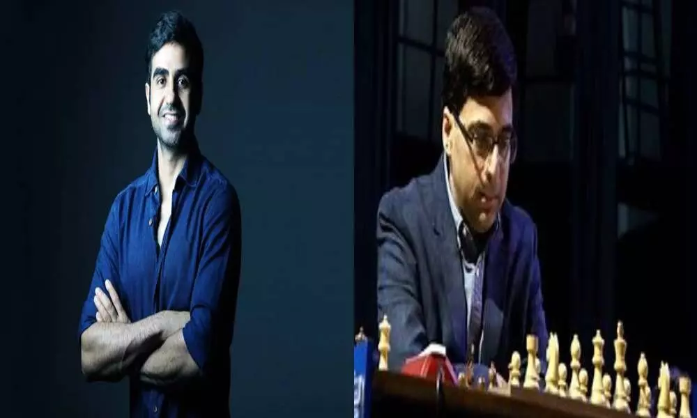 Zerodhas Nikhil Kamath deceives Viswanathan Anand to win chess game