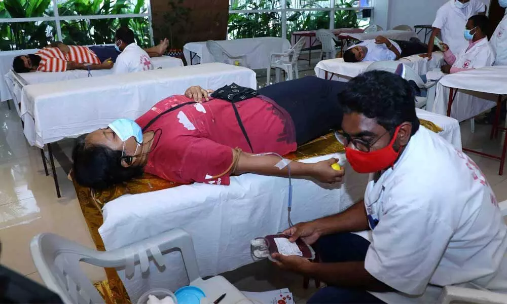 Treda conducts blood donation camp