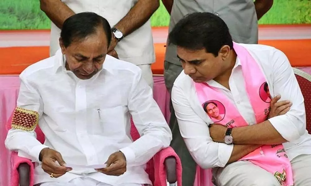 Will KCR bring in KTR to fend off younger rivals?