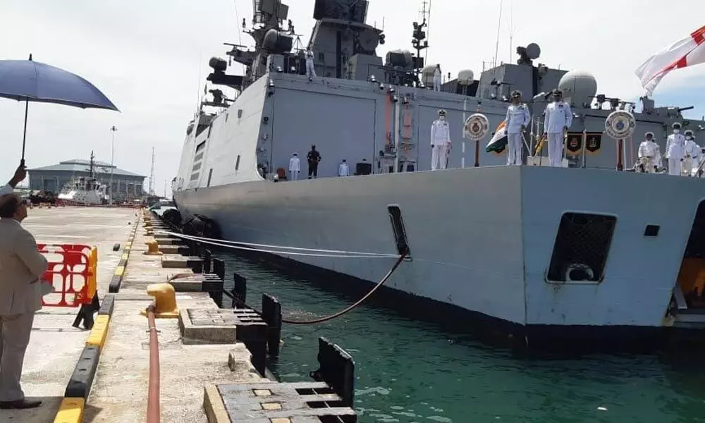 Indian Naval Ships Shivalik, Kadmatt in Brunei