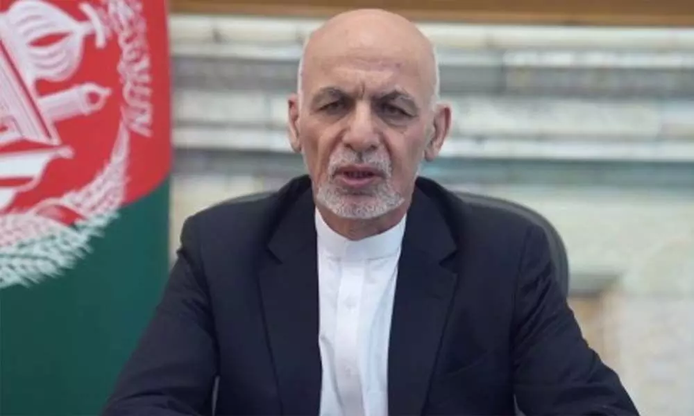 Afghan Prez flees country