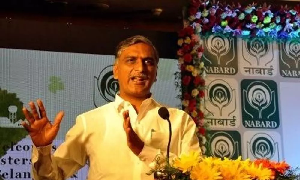 India growth rate lower than Bangla’s: Harish Rao