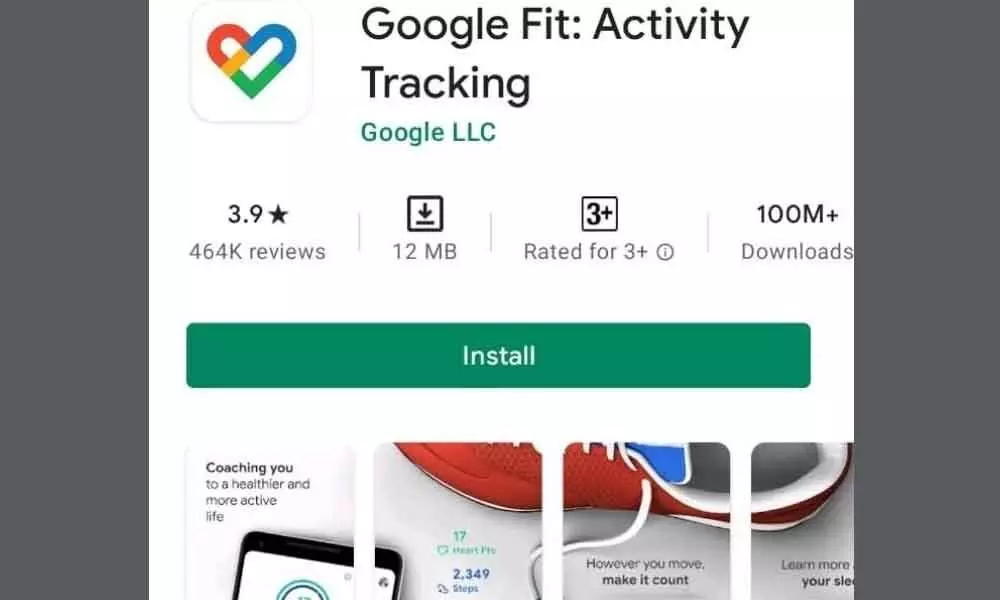 Google Fit installs cross 100 million
