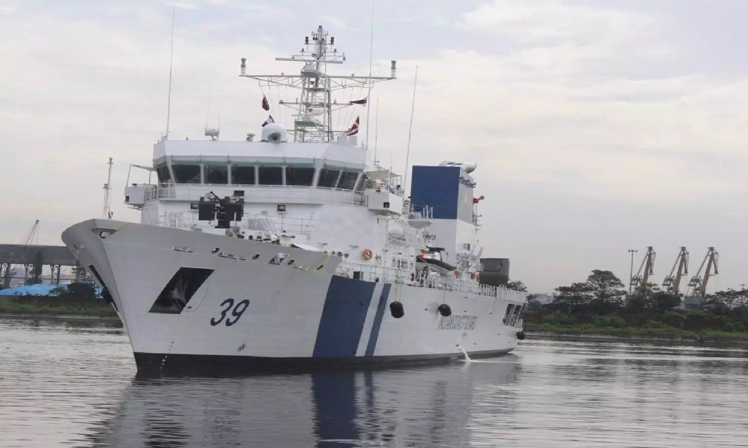 Coast Guard Ship Vigraha deployed in Eastern Seaboard