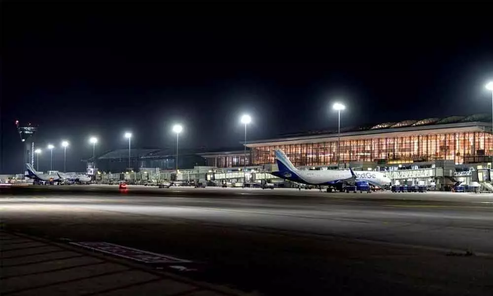 Hyd airport connects 65 destinations