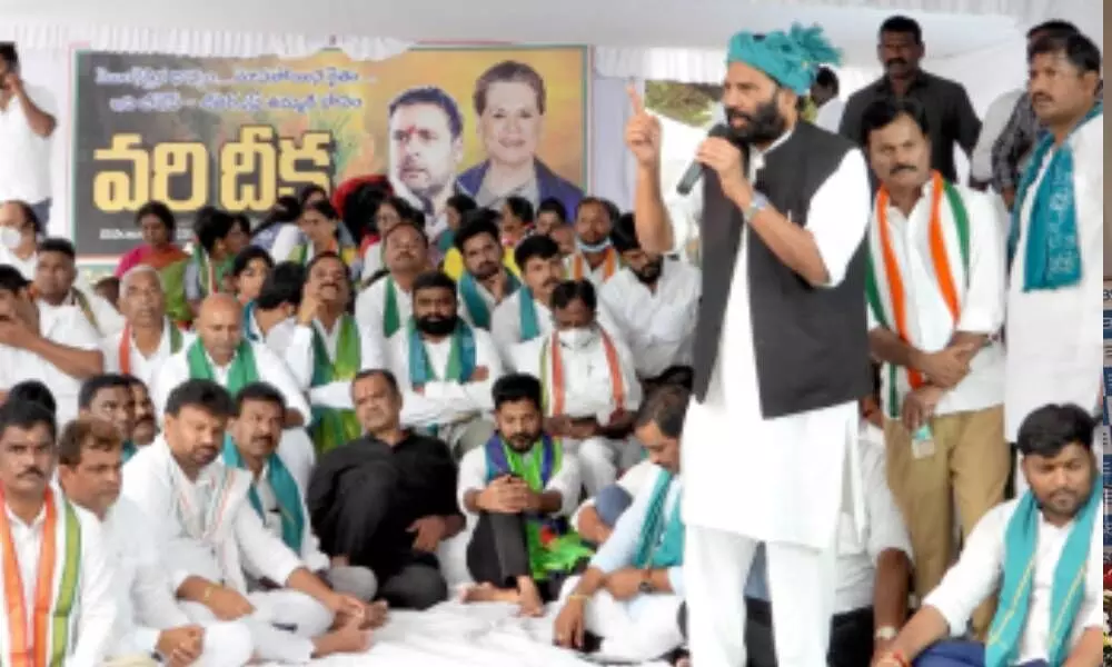 KCR cheated farmers: Uttam Kumar Reddy