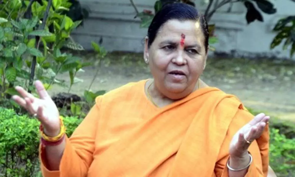 Salute those who razed the disputed structure: Uma Bharti