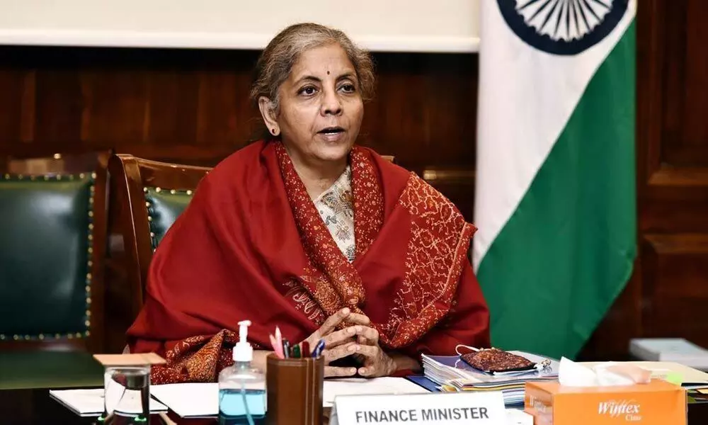 Finance Minister Nirmala Sitharaman