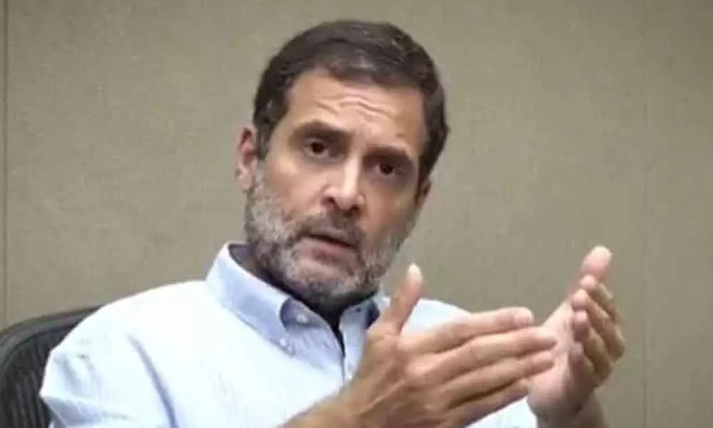 BJP ignoring Indira Gandhis sacrifice: Rahul