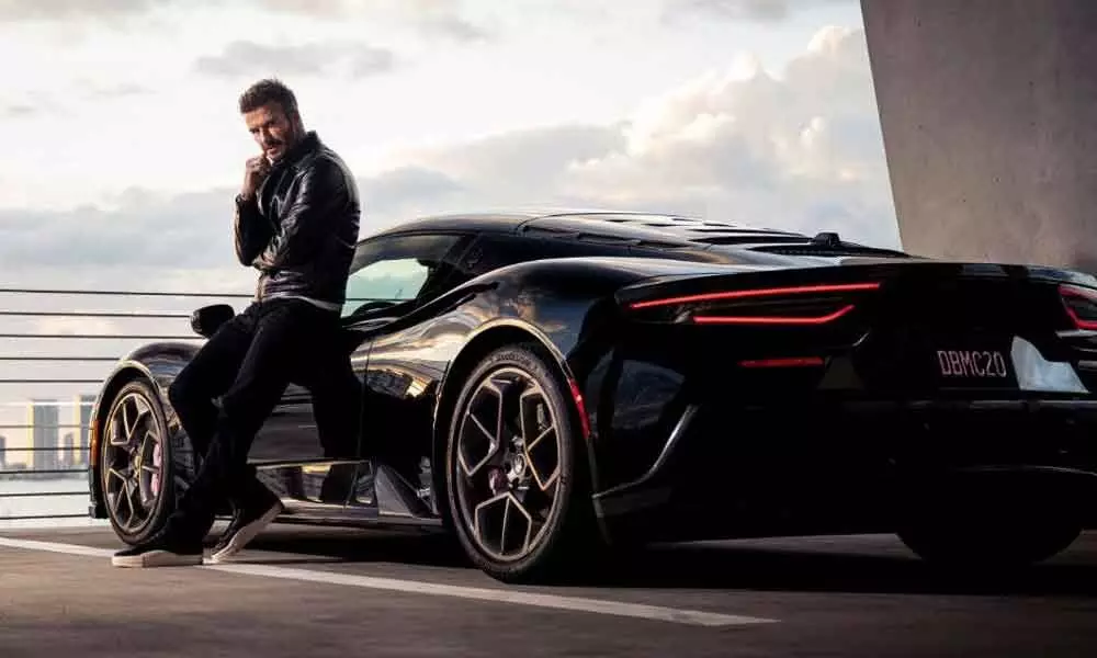 David Beckham collaborates with Maserati Centro