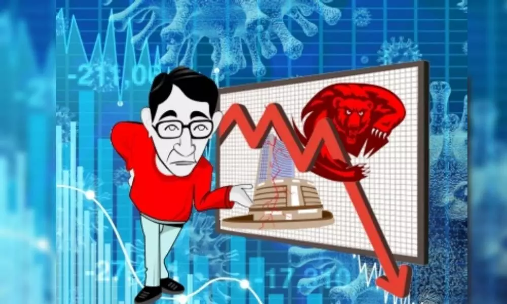 Omicron Concerns: Sensex falls over 1,600 pts; financial stocks plunge