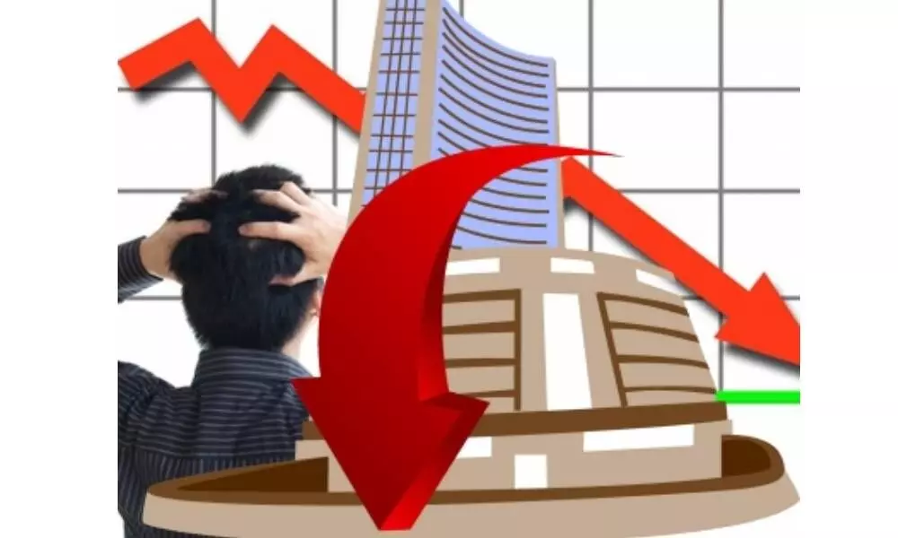 Equities slump sharply, Sensex, Nifty settle over 2% down on Monday