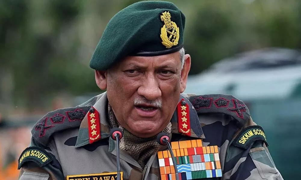 Chief of Defence Staff (CDS) General Bipin Rawat