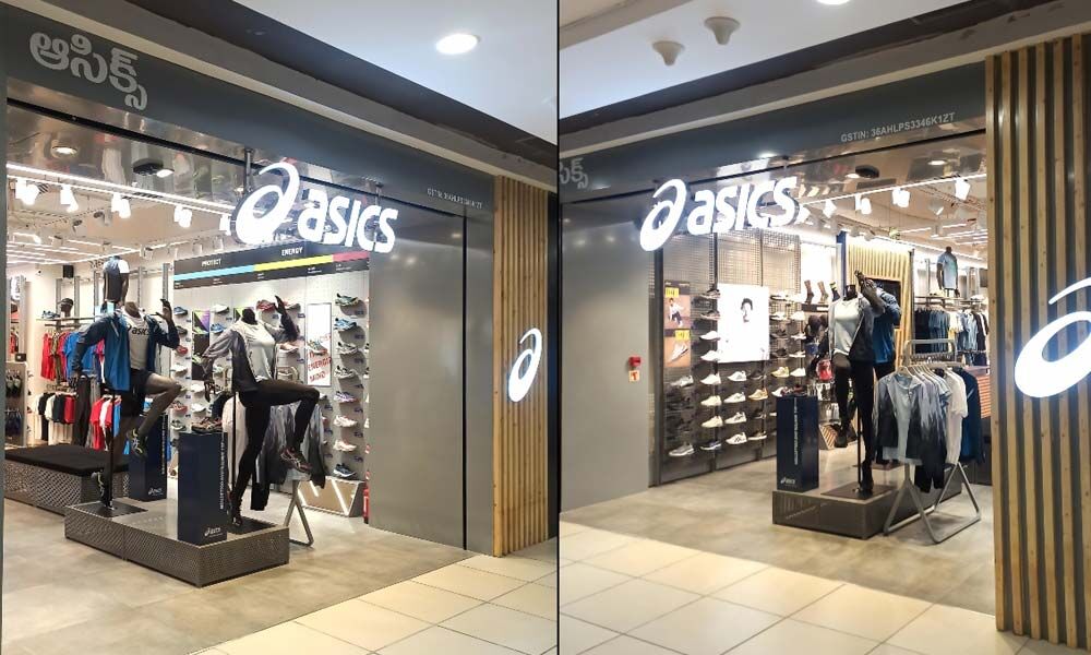 Asics showroom in hyderabad on sale