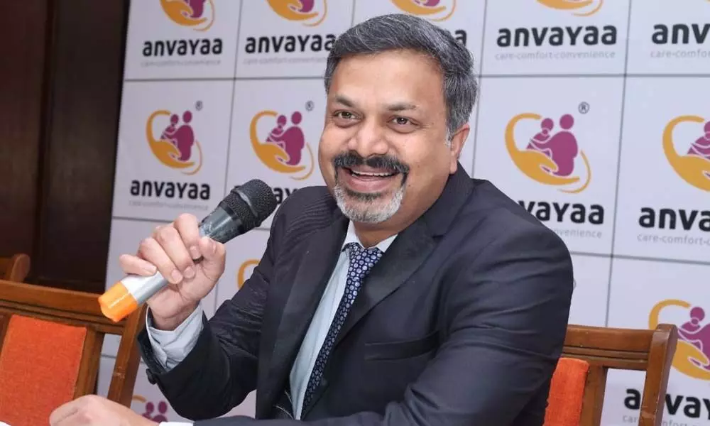 Prasanth Reddy, founder of Anvayaa Kin-Care Pvt Ltd