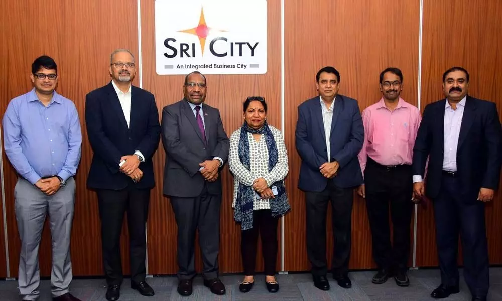 Papua New Guinea High Commissioner visits Sri City