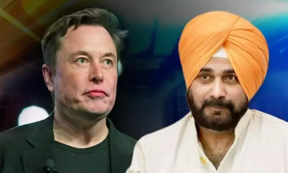 Navjot Singh Sidhu invites Elon Musk to invest in Punjab