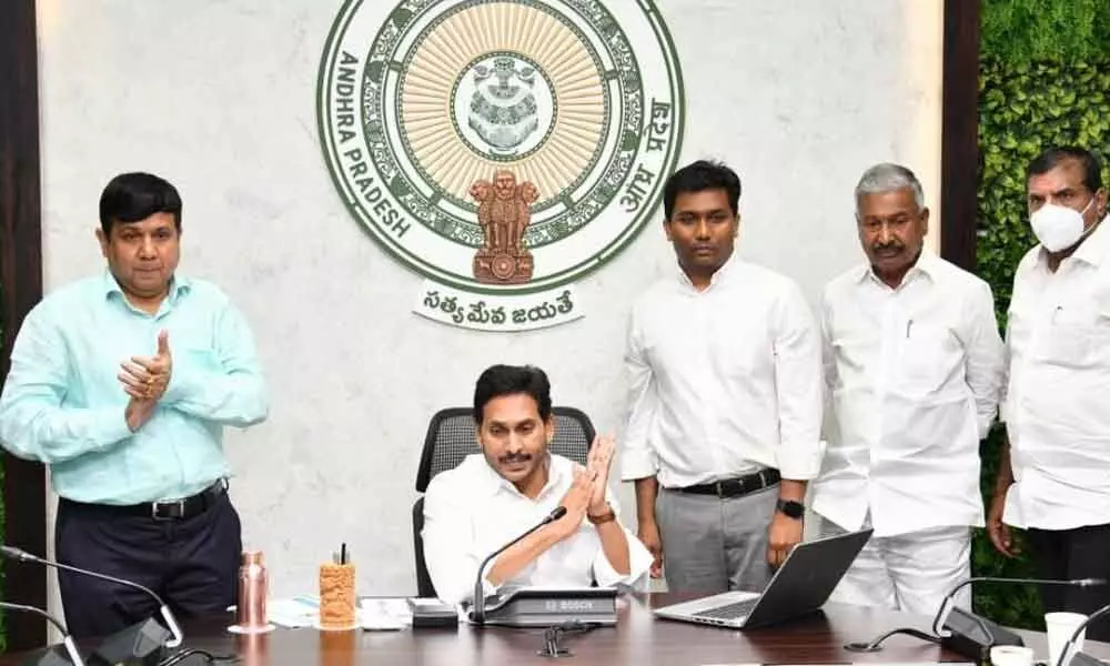 Jagan launches AP Seva Portal 2.0