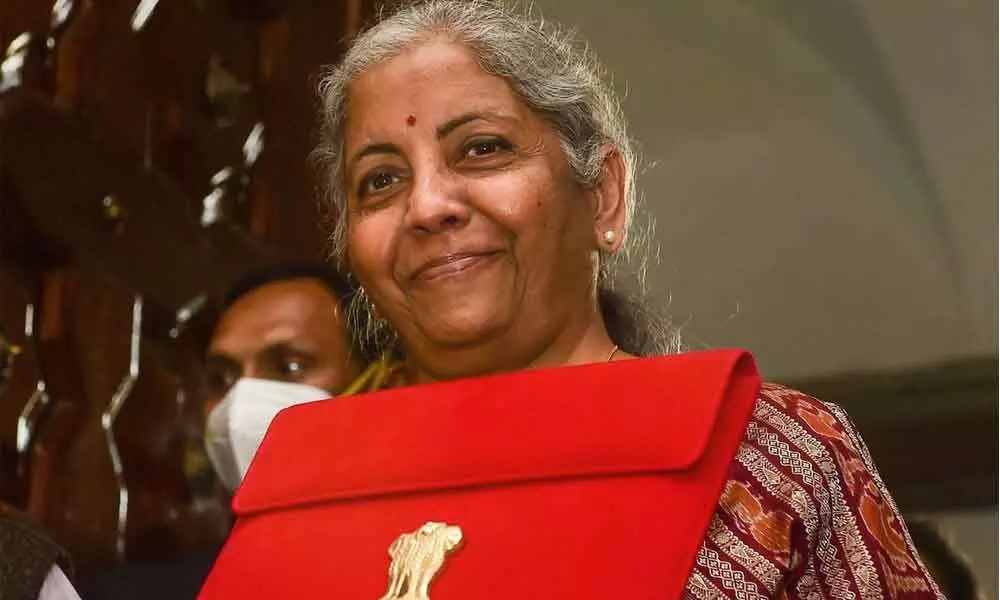 Paperless Budget: Nirmala Sitharaman again presents from tablet