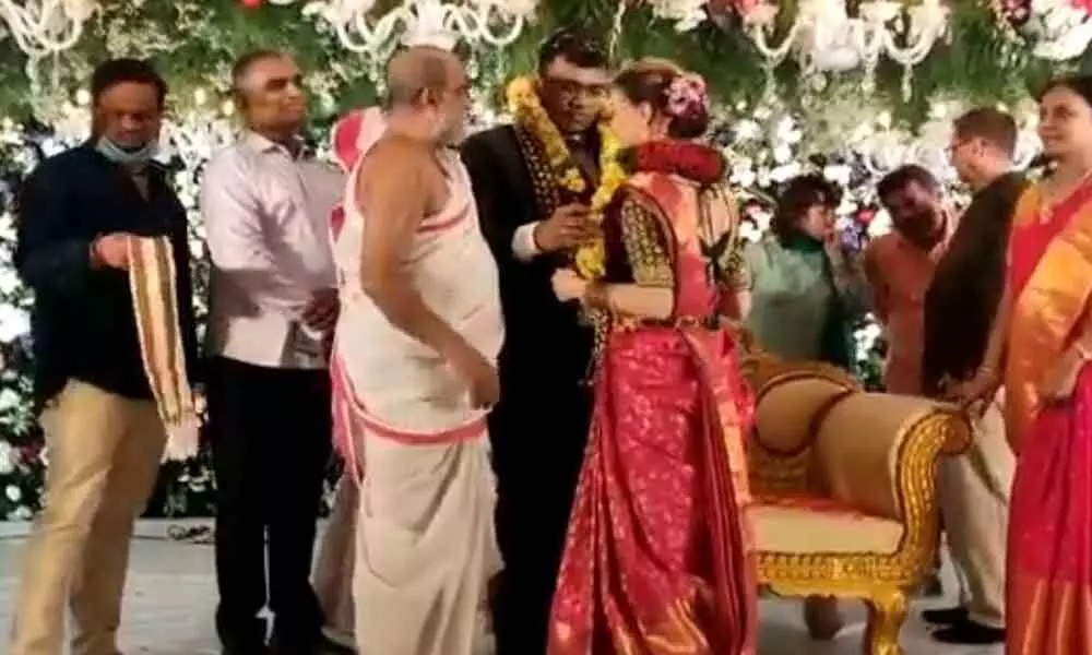 Ukranian woman ties knot in Hyderabad