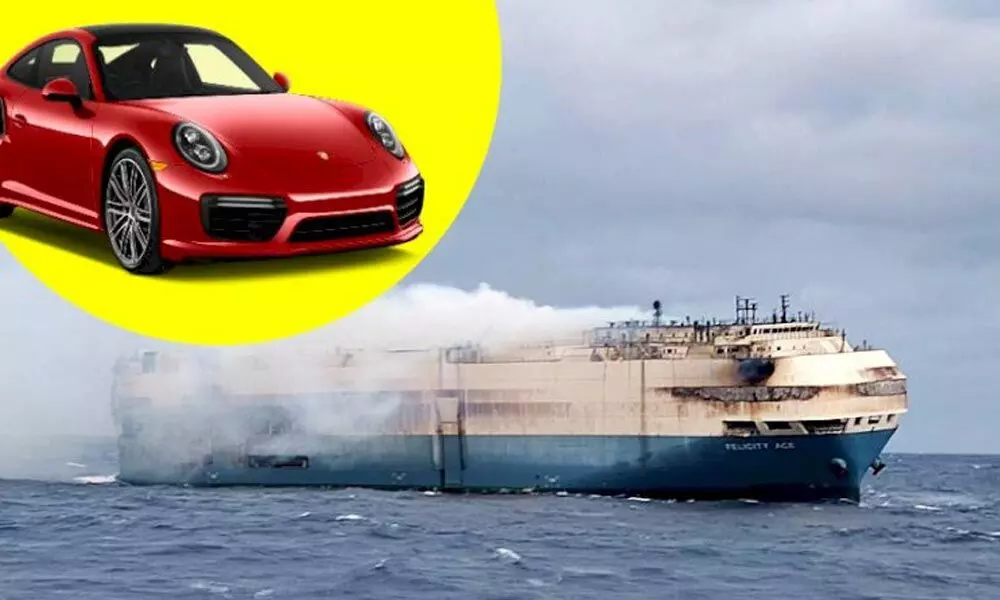 4,000 luxury cars sink in the Atlantic