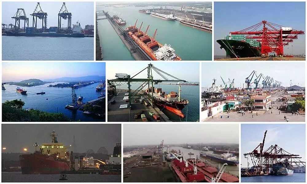 Major ports handle 719.38 MT cargo; Vizag Port at 4th spot