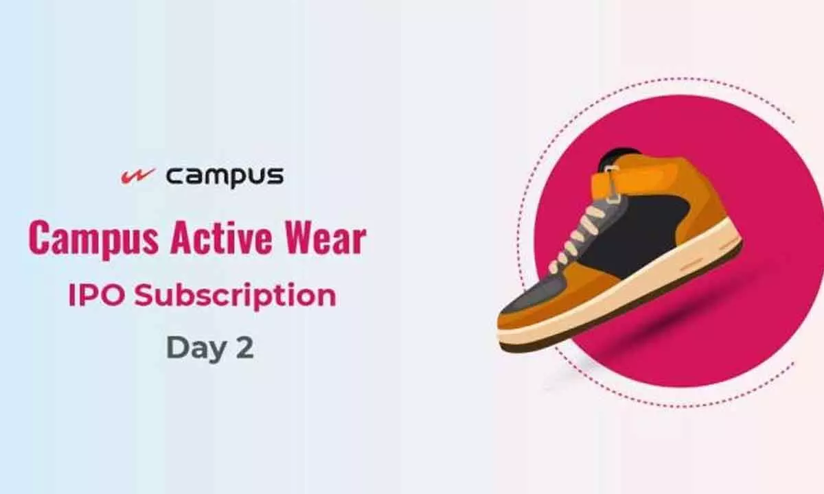 Campus Activewear IPO subscribed 3.21x on Day-2