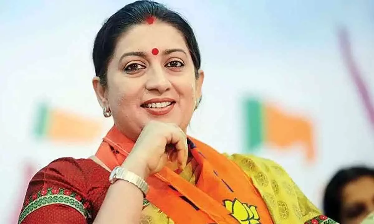 Gujarat accounts for 1/4th of pharma exports: Smriti Irani