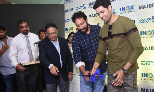 Adivi Sesh opens INOXs 4th multiplex in Hyderabad