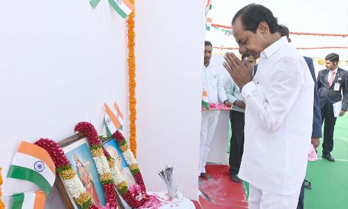 Telangana celebrates state formation day