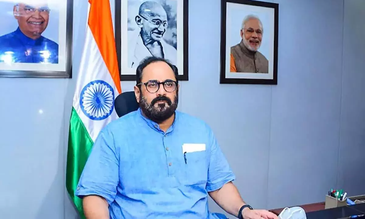 IT minister Rajeev Chandrasekhar