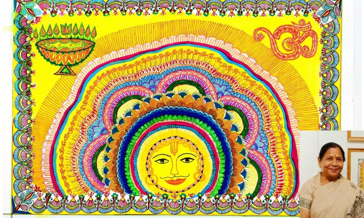 Manifestation of Mithila’s culture in Savitri Labh’s Madhubani Paintings