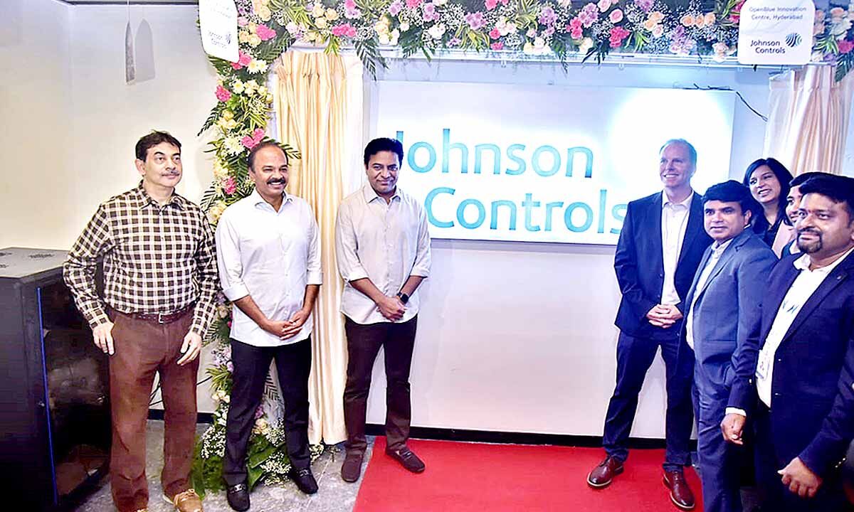 Johnson Controls opens innovation centre in Hyd